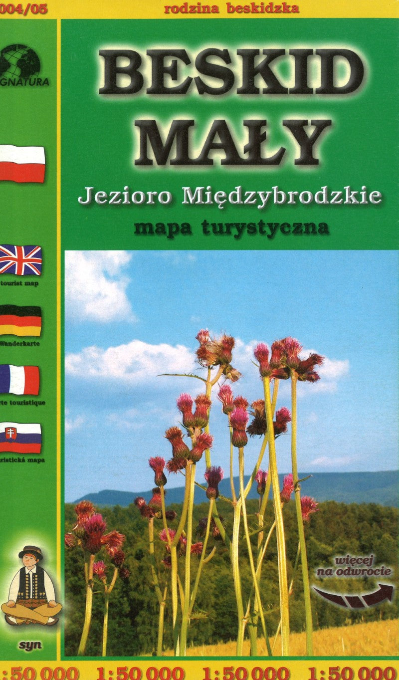 Beskid Maly Mapa Turystyczna
