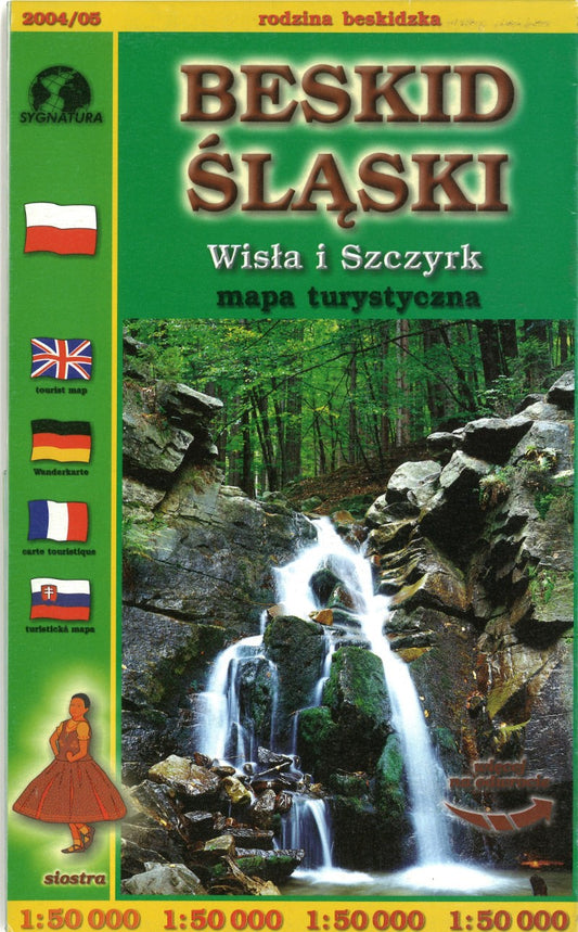 Beskid Sladski Mapa Turystyczna