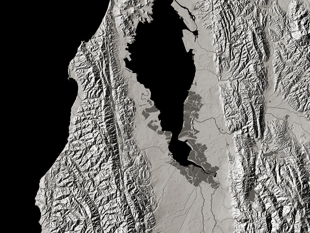 San Francisco Bay Area Archival Print