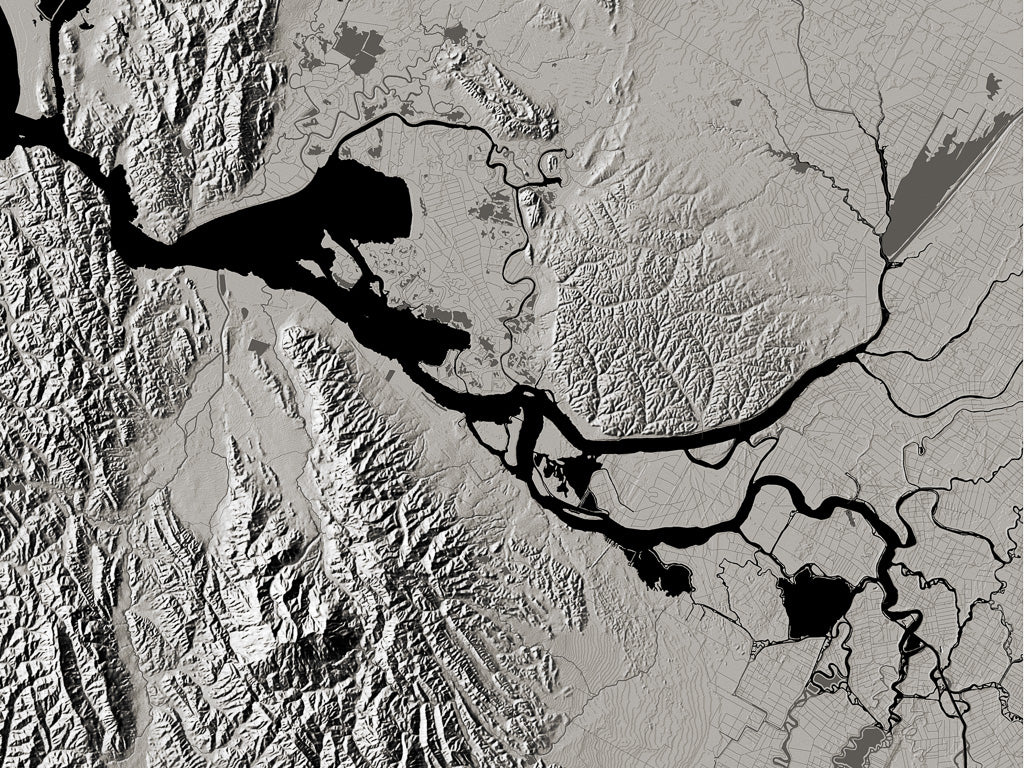 San Francisco Bay Area Archival Print