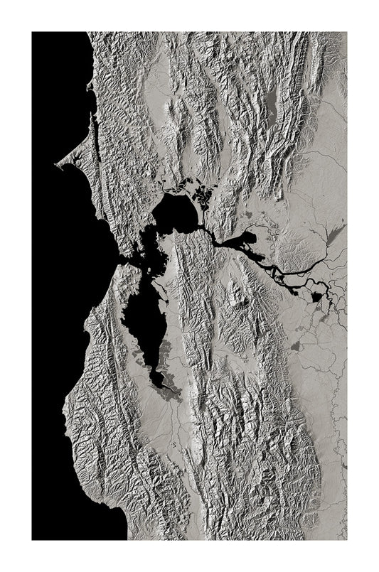 San Francisco Bay Area Archival Print