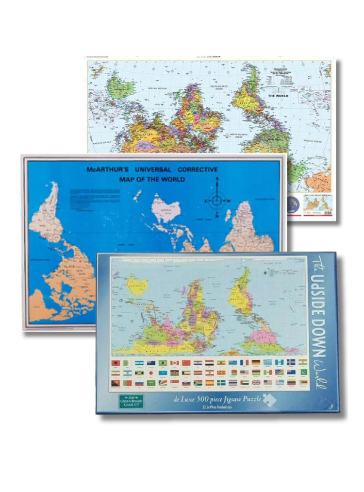 Sotuth Up Map Example ODT Maps – Longitude Maps