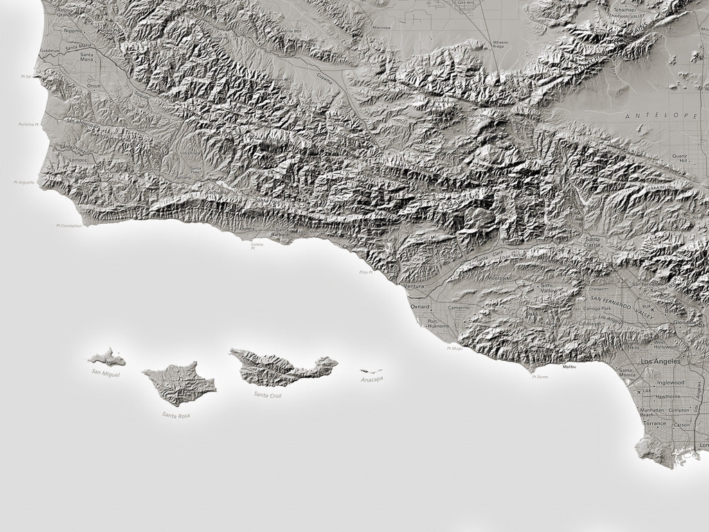 Southern California Archival Print