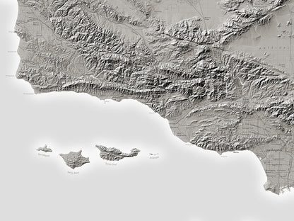 Southern California Archival Print