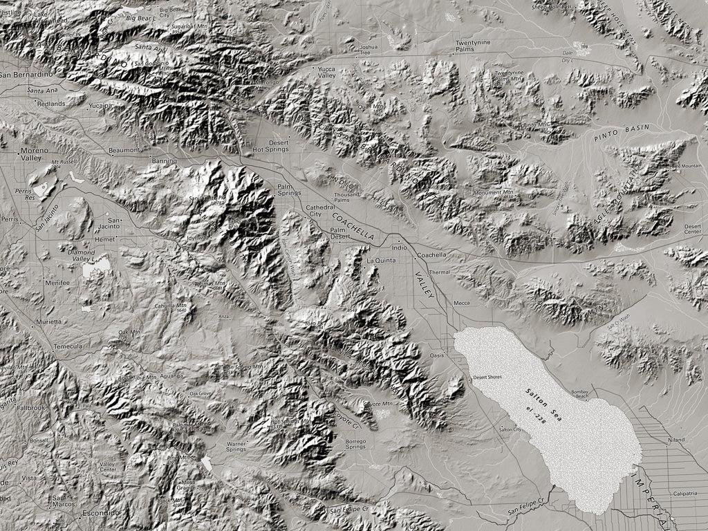 Southern California Archival Print