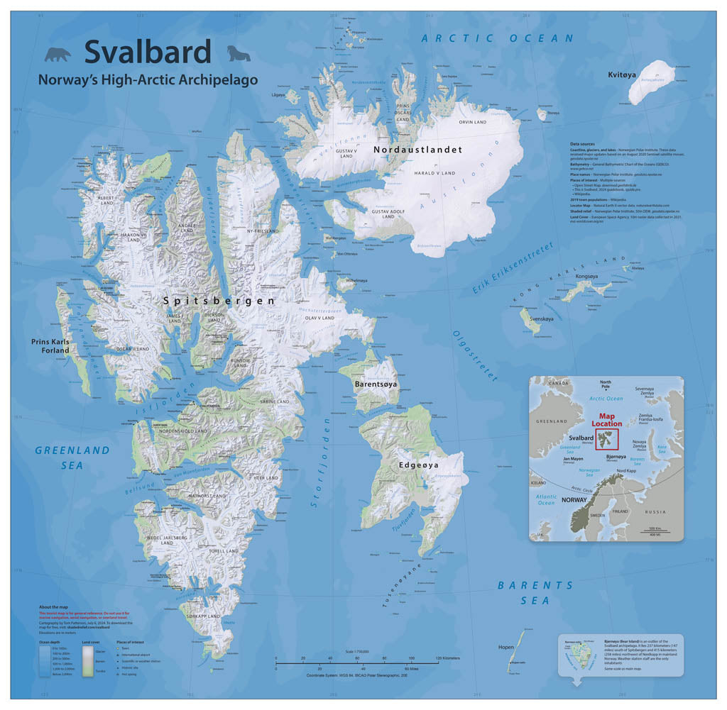 Svalbard: Norway's High-Arctic Archipelago - Premium Photo Paper