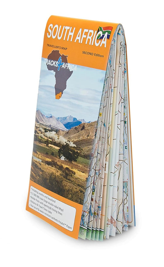 South Africa / Lesotho / Eswatini Road Map