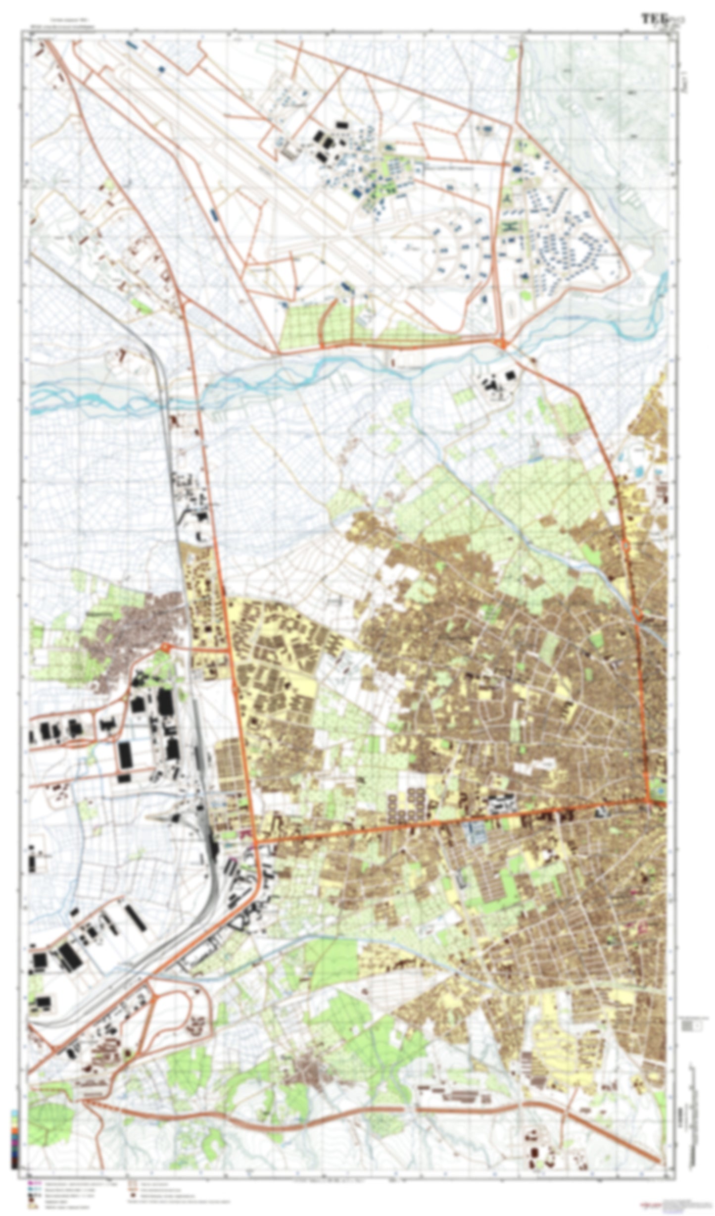 Tabriz 1 (Iran) - Soviet Military City Plans