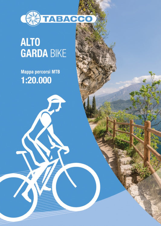 Alto Garda (North Lake Garda) Topographic Bike Map 1:20,000