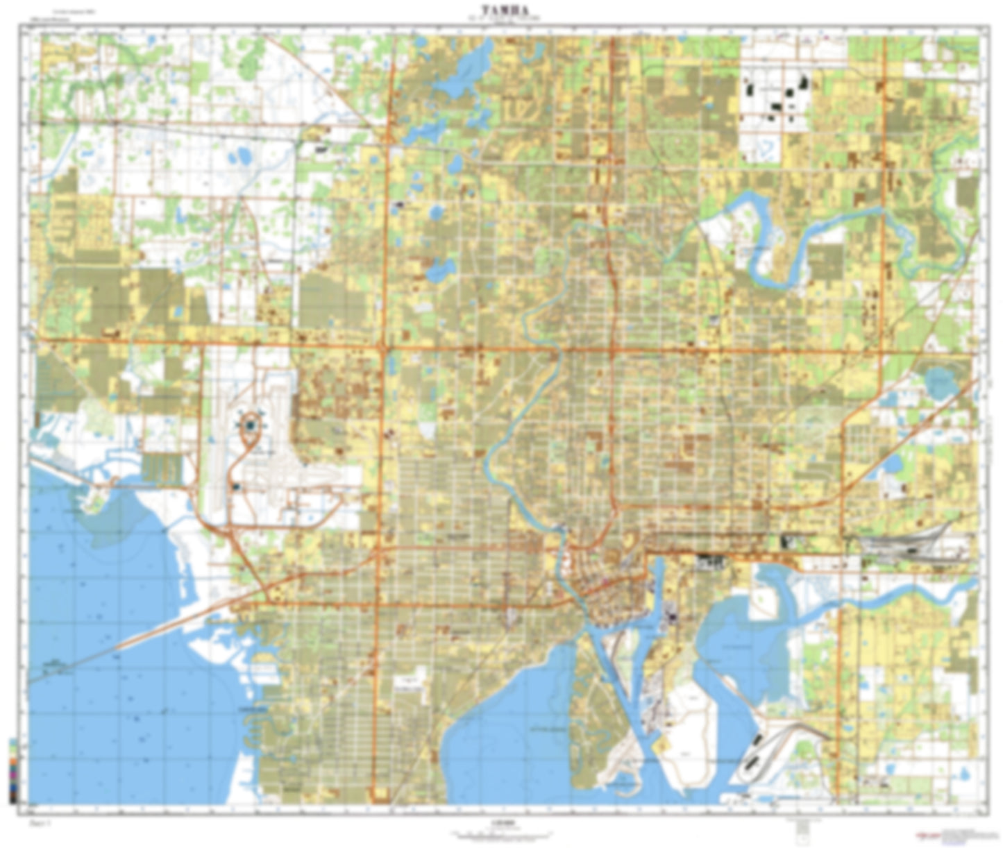 Tampa, FL 1 (USA) - Soviet Military City Plans