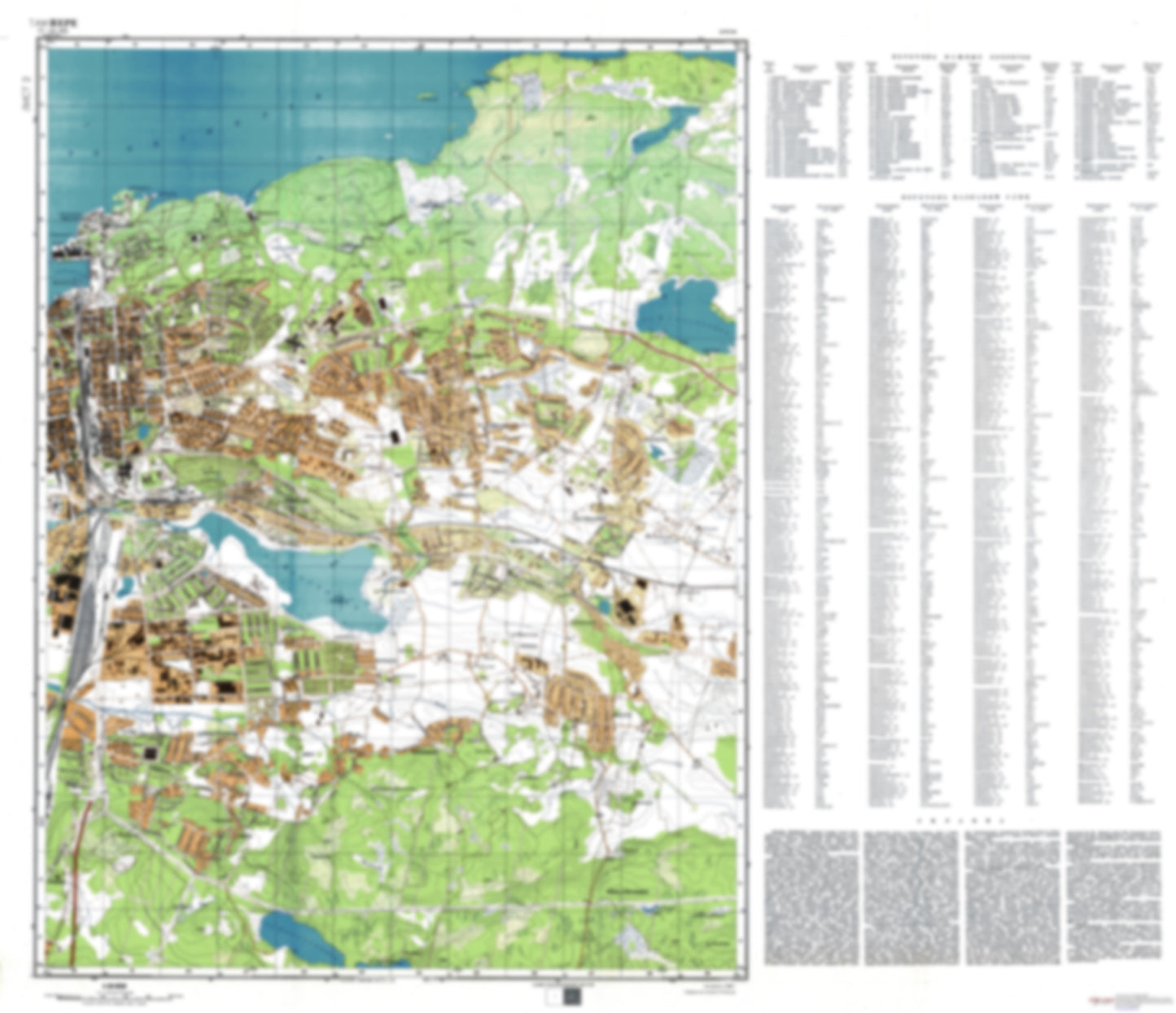 Tampere 2 (Finland) - Soviet Military City Plans