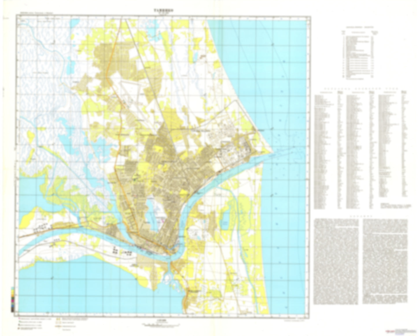 Tampico (Mexico) - Soviet Military City Plans