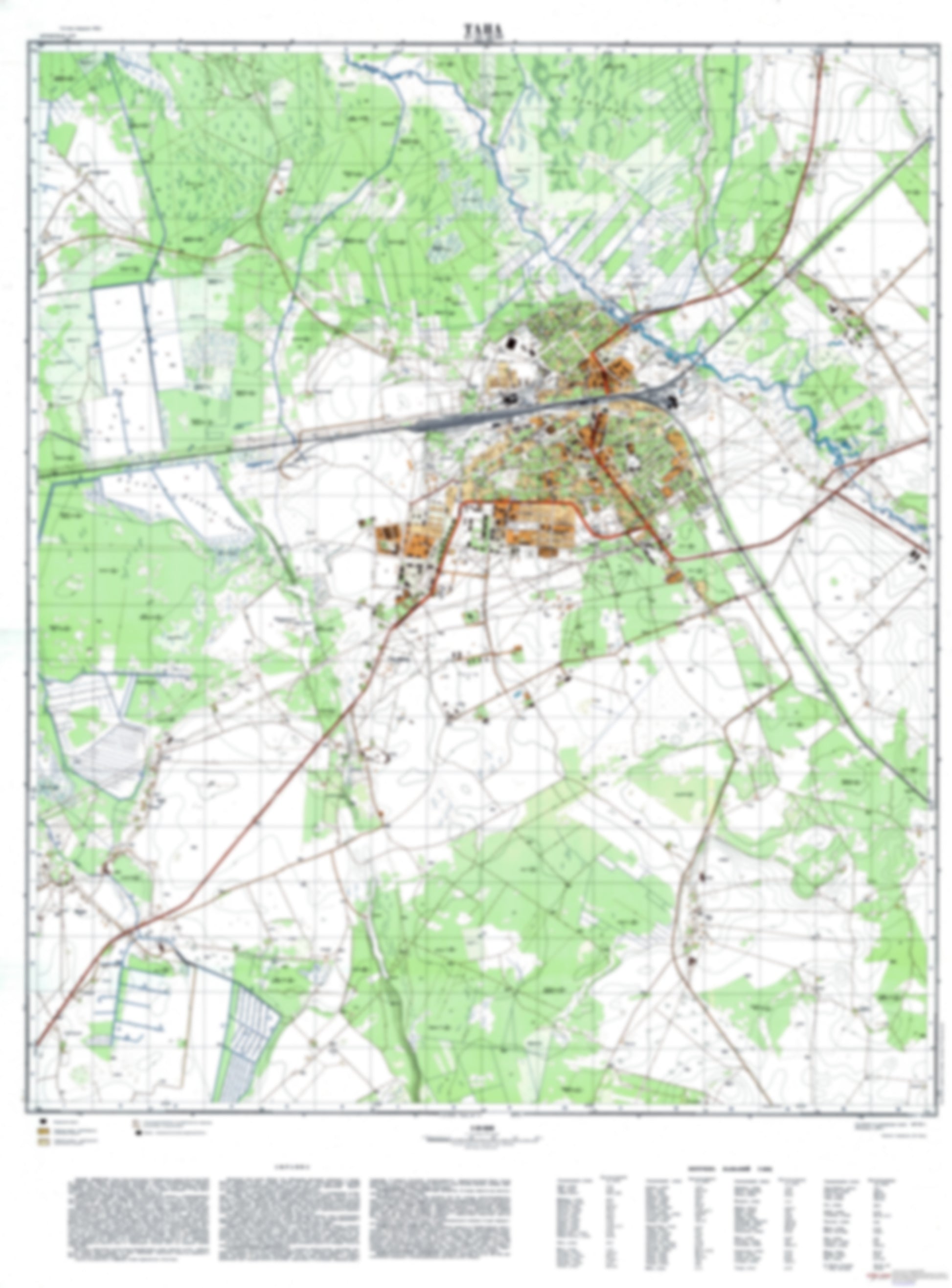 Tapa (Estonia) - Soviet Military City Plans