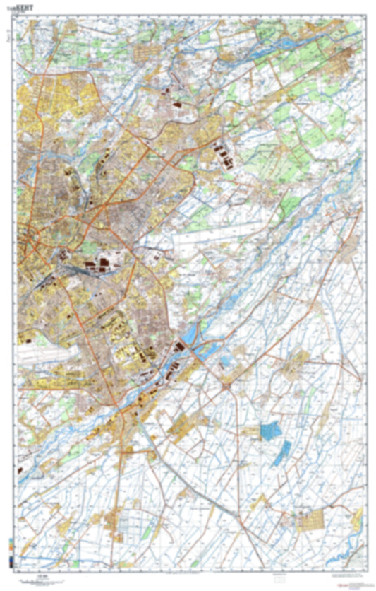 Tashkent 2 (Uzbekistan) - Soviet Military City Plans
