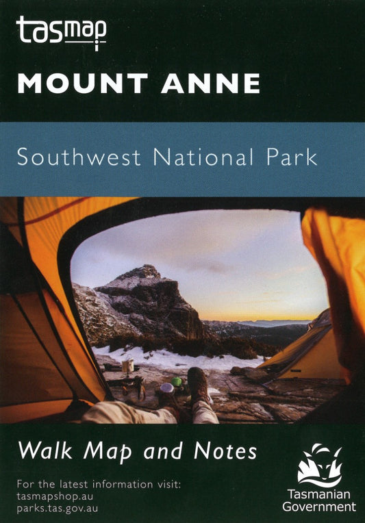 Mount Anne Southwest National Park Walk Map