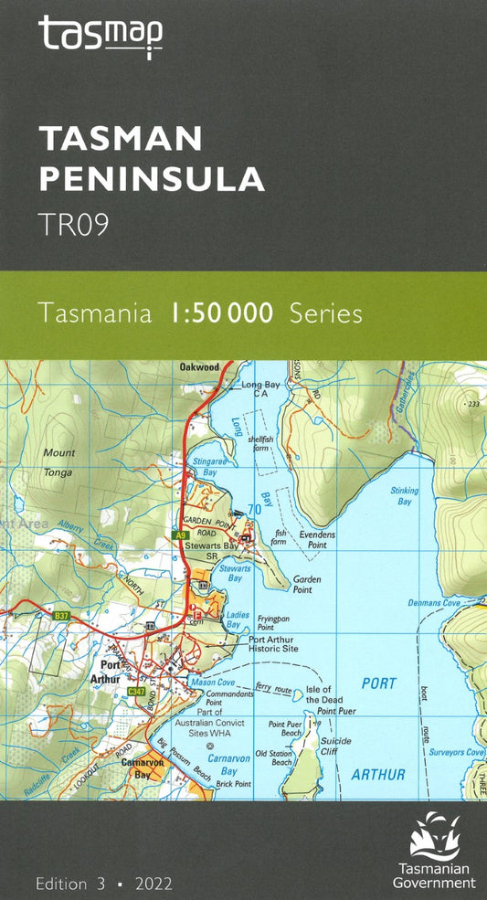 Tasman Peninsula 1:50,000 Topographic Map