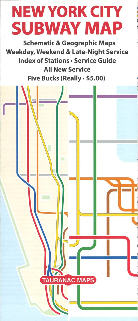 New York City subway map