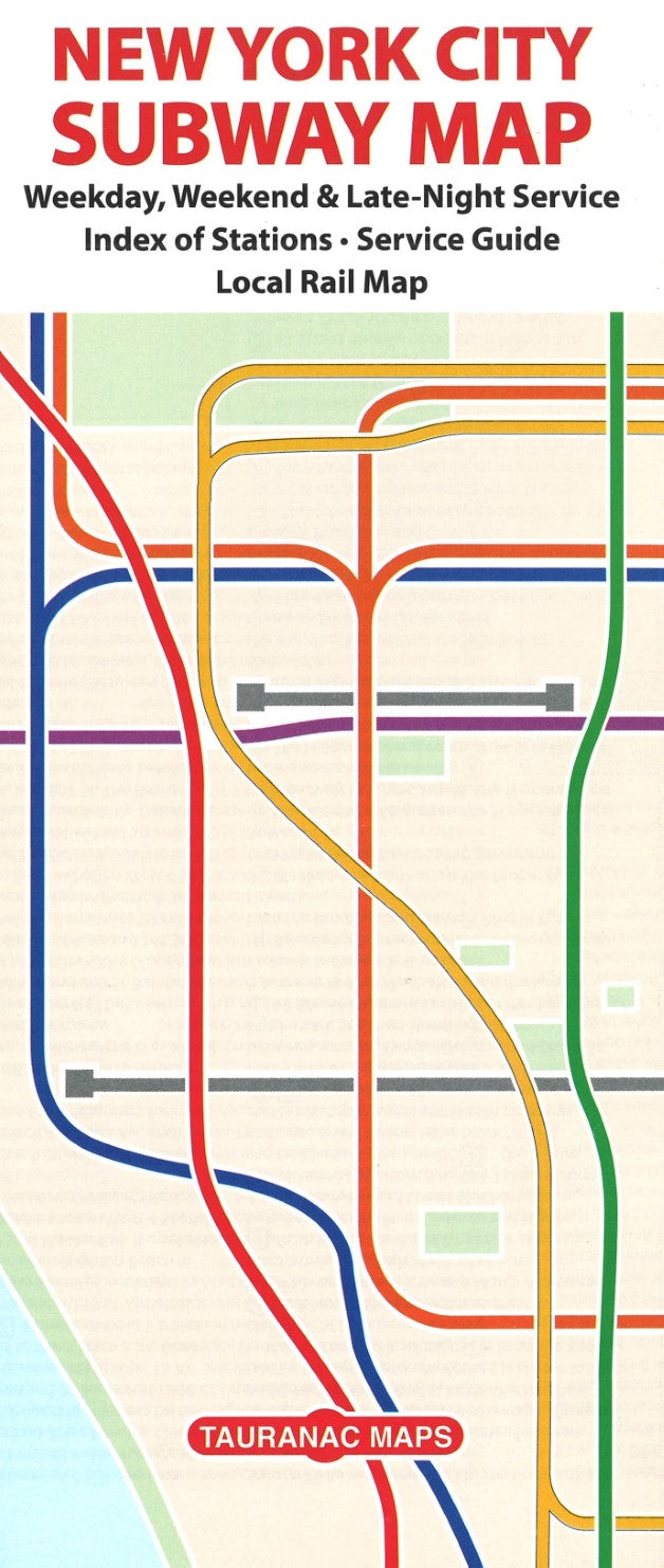 New York City: Subway Folded