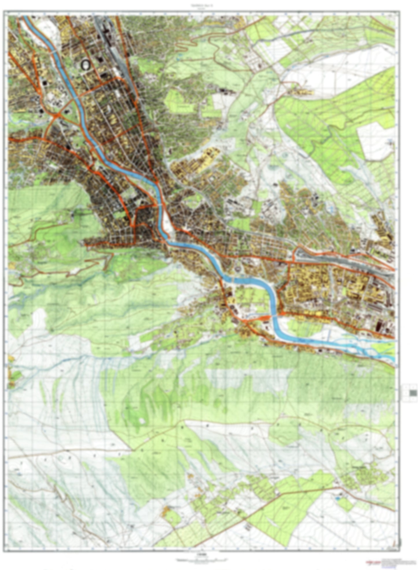 Tbilisi 5 (Georgia) - Soviet Military City Plans