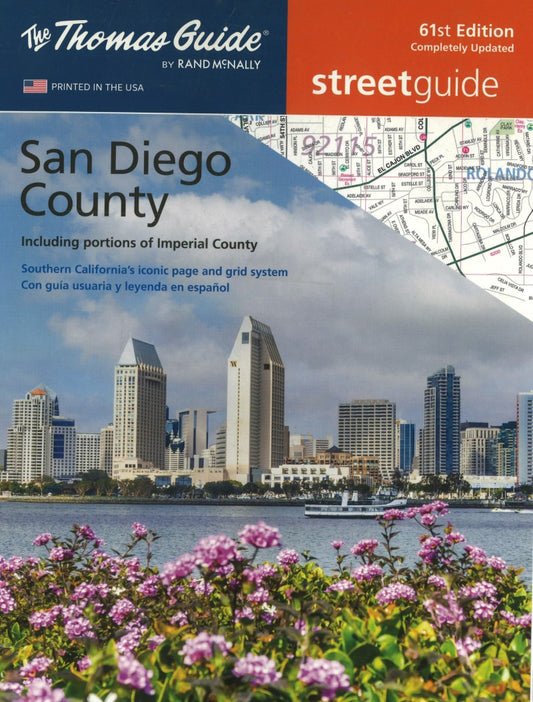 San Diego County : including portions of Imperial County: streetguide : the Thomas guide