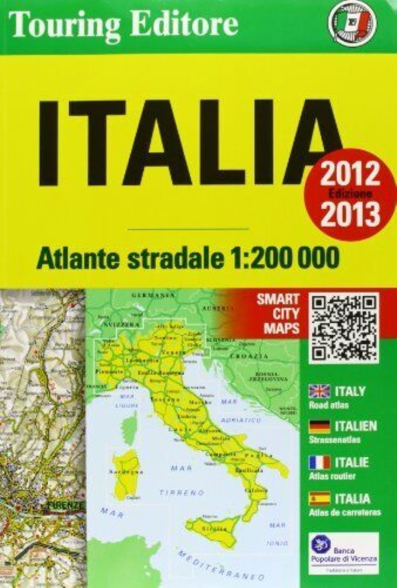 Italia : atlante stradale 1:200 000 : 2012 2013 edizione