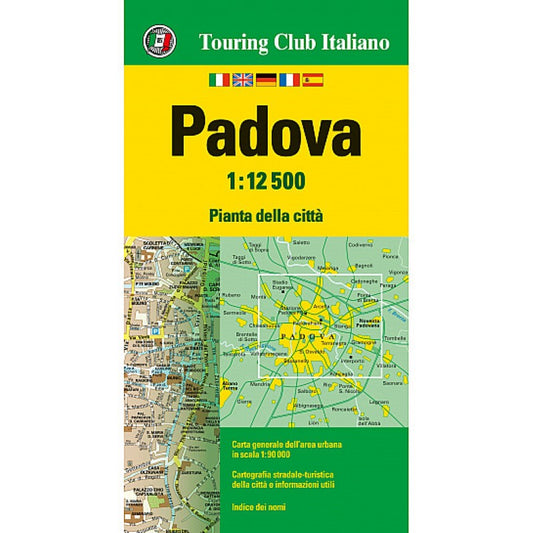 Padova : pianta della città = Padua : map of the city 1:12,500