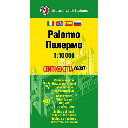 Palermo Centrocittà Pocket = Palermo City Center Pocket Map