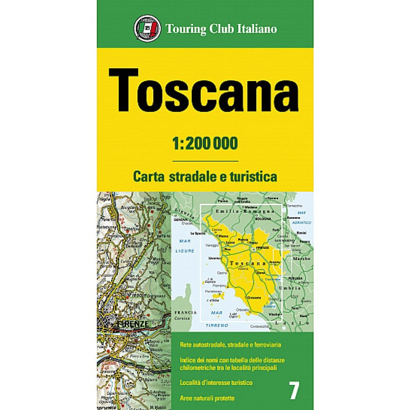 Toscana : 1:200,000 Road and Tourist Map