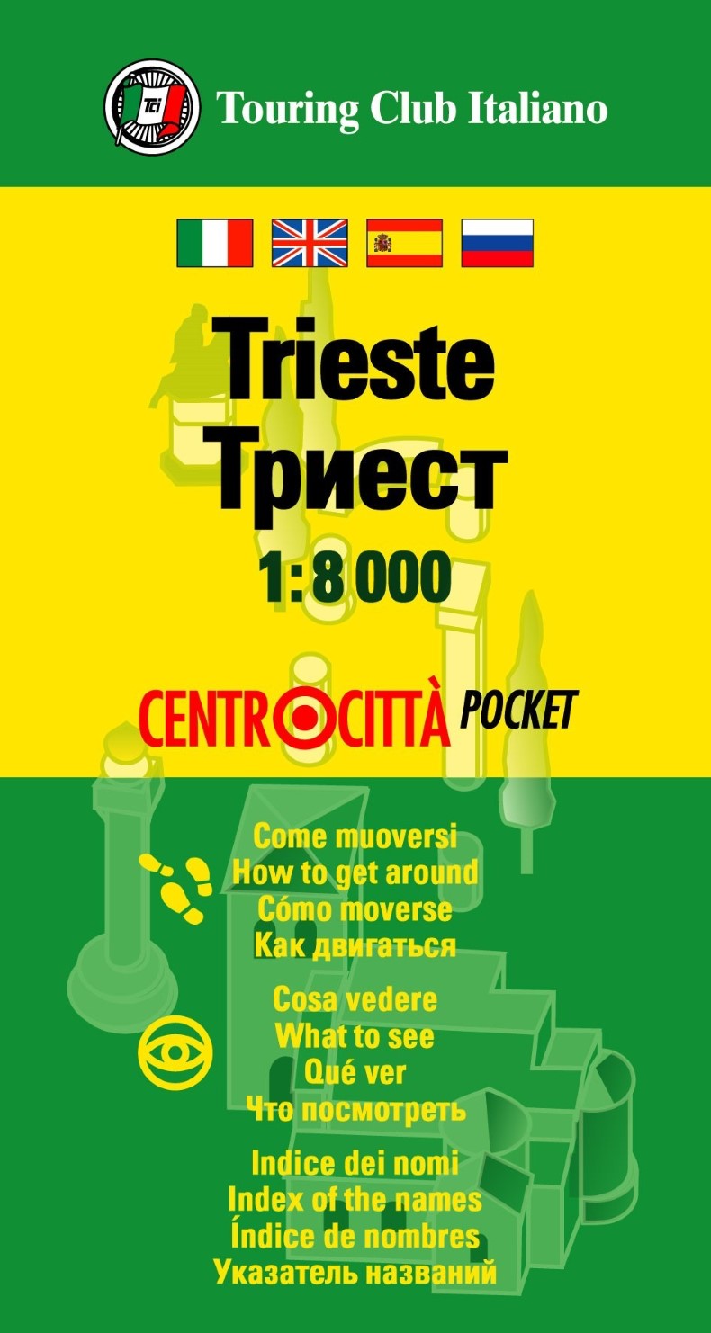 Trieste Centrocittà Pocket = Trieste City Center Pocket Map