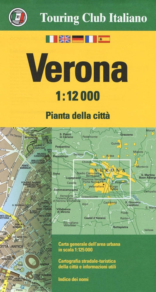 Verona City Map : 1:12,000