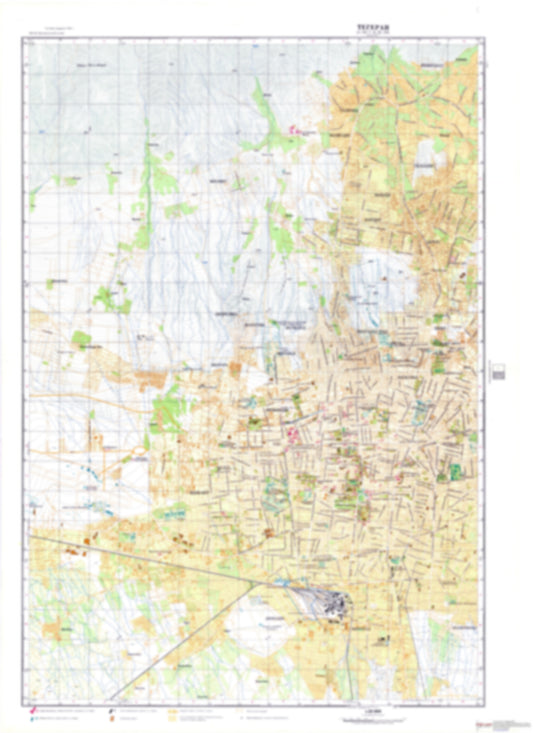 Teheran 1 (Iran) - Soviet Military City Plans