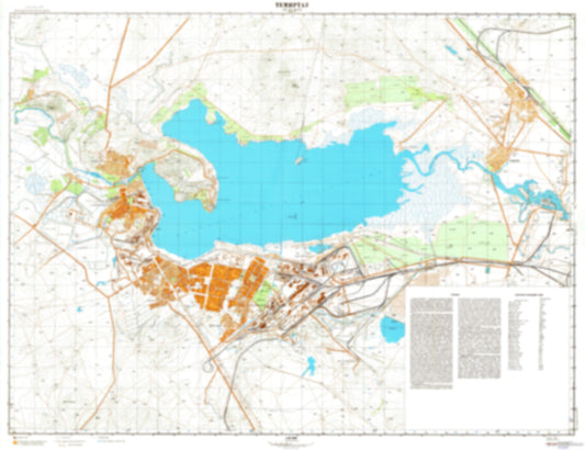 Temirtau (Kazakhstan) - Soviet Military City Plans