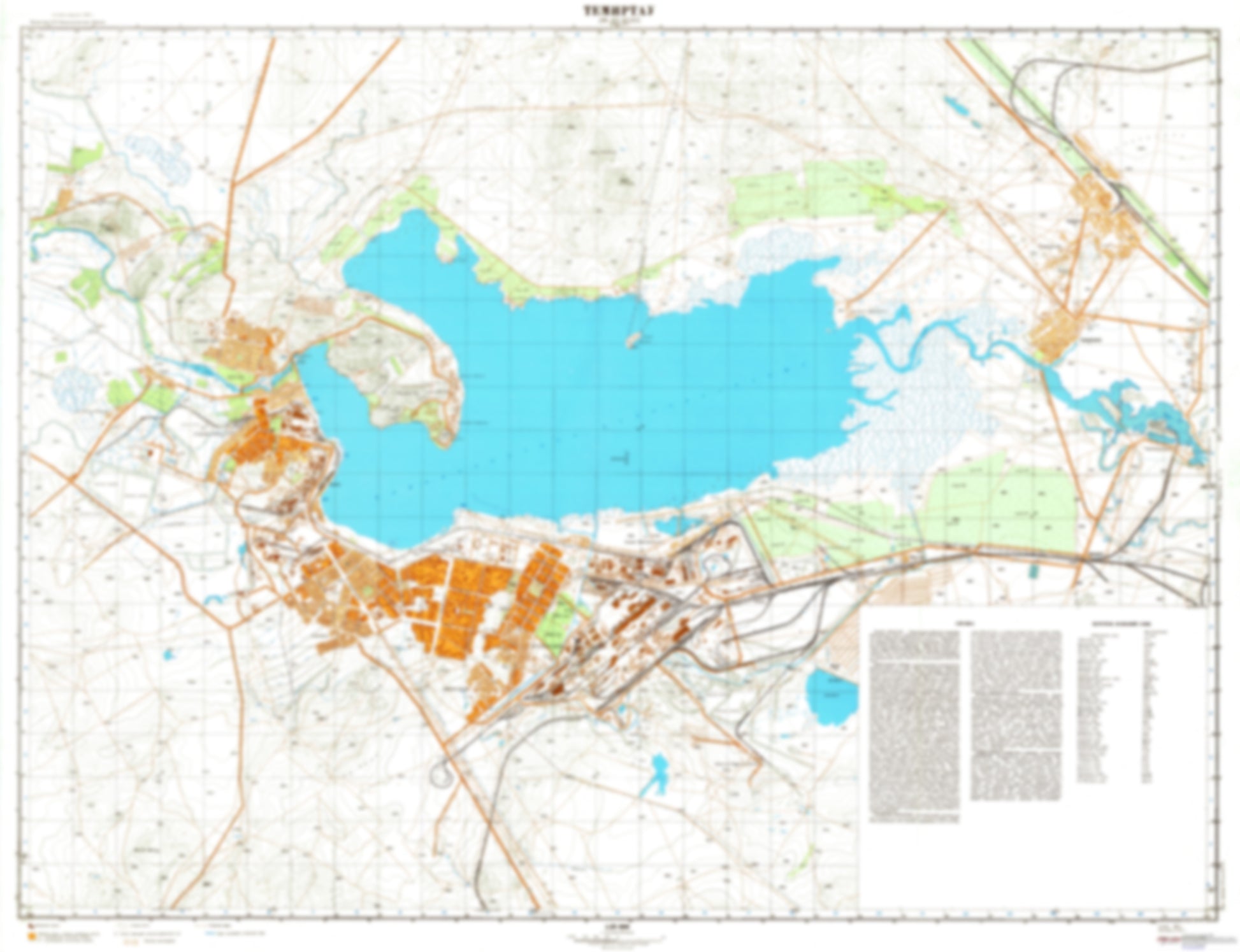 Temirtau (Kazakhstan) - Soviet Military City Plans