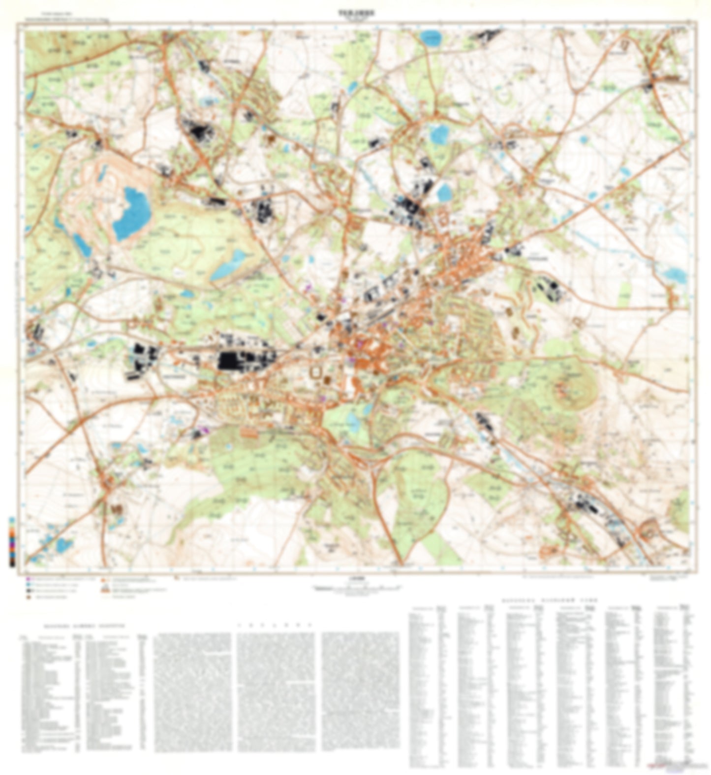 Teplice (Czechia) - Soviet Military City Plans