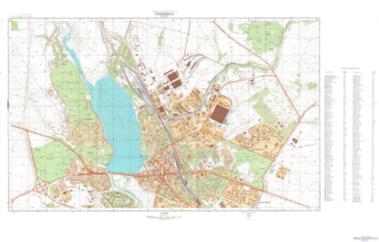 Ternopol 1 (Ukraine) - Soviet Military City Plans