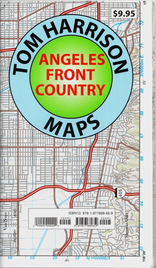 Angeles Front Country trail map