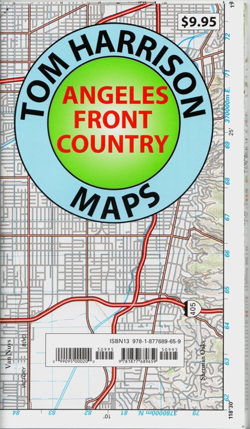 Angeles Front Country trail map