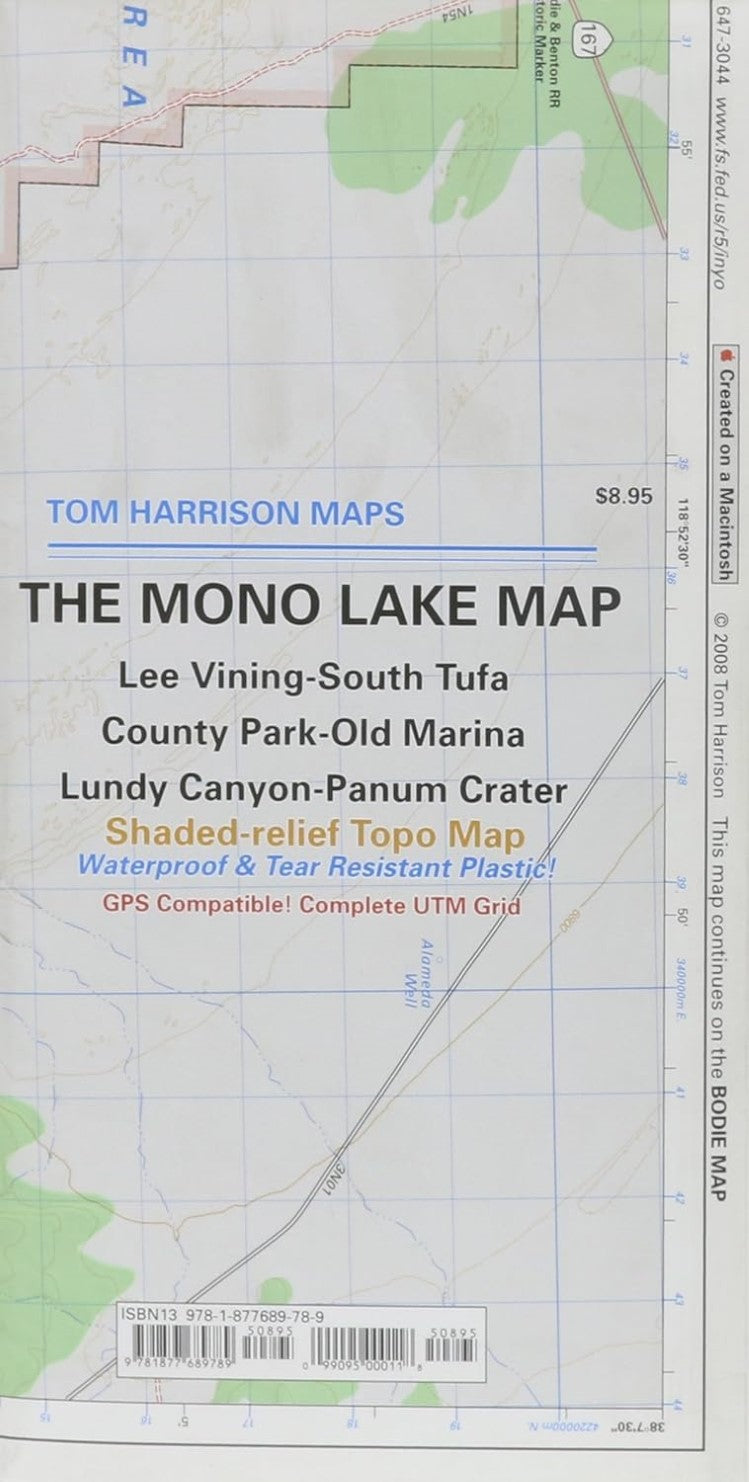 The Mono Lake Hiking Map