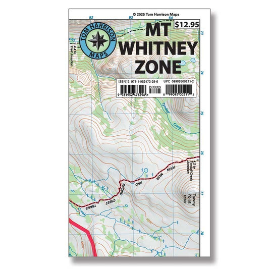 Mt. Whitney Zone Trail Map