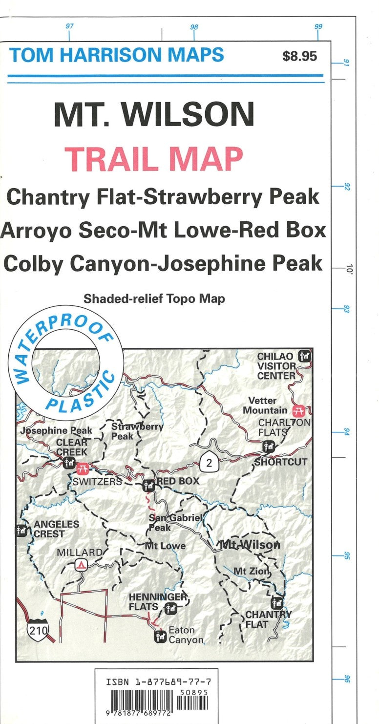 Mt. Wilson trail map