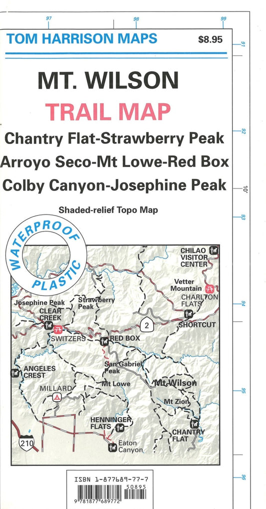 Mt. Wilson trail map