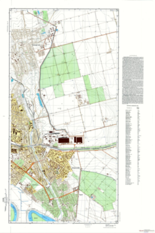 Tiraspol 2 (Moldova) - Soviet Military City Plans