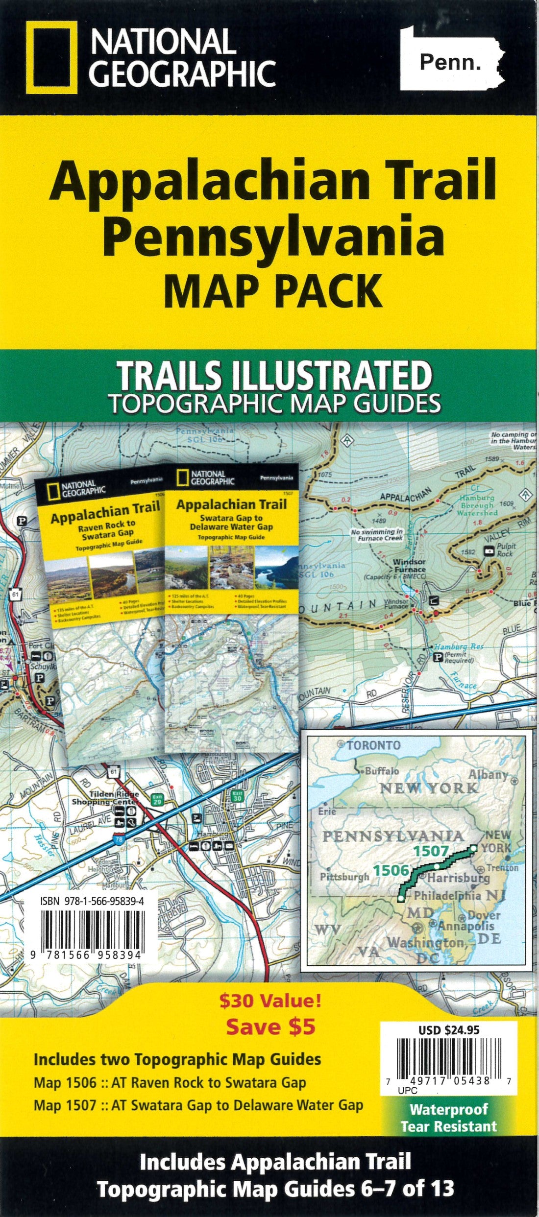 Appalachian Trail: Pennsylvania [Map Pack Bundle]