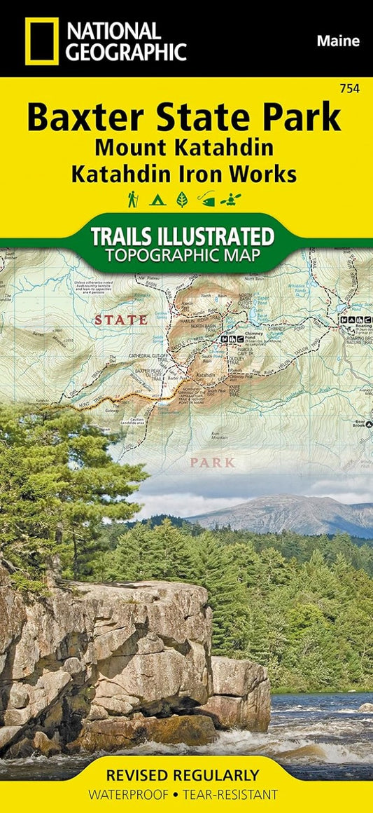Baxter State Park : Mount Katahdin/Katahdin Iron Works : Maine, USA