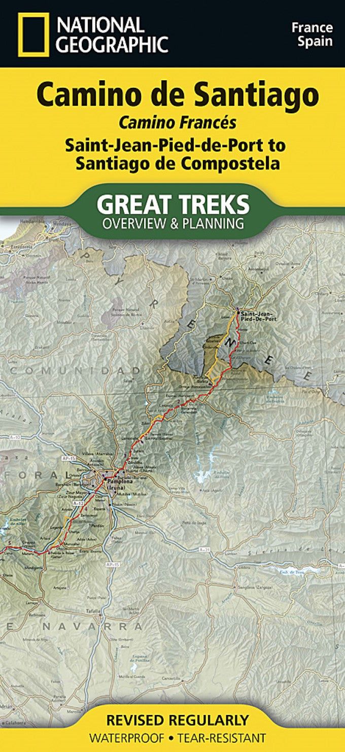 Camino de Santiago Overview and Planning Map
