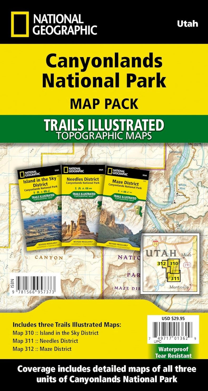 Canyonlands National Park [Map Pack Bundle]