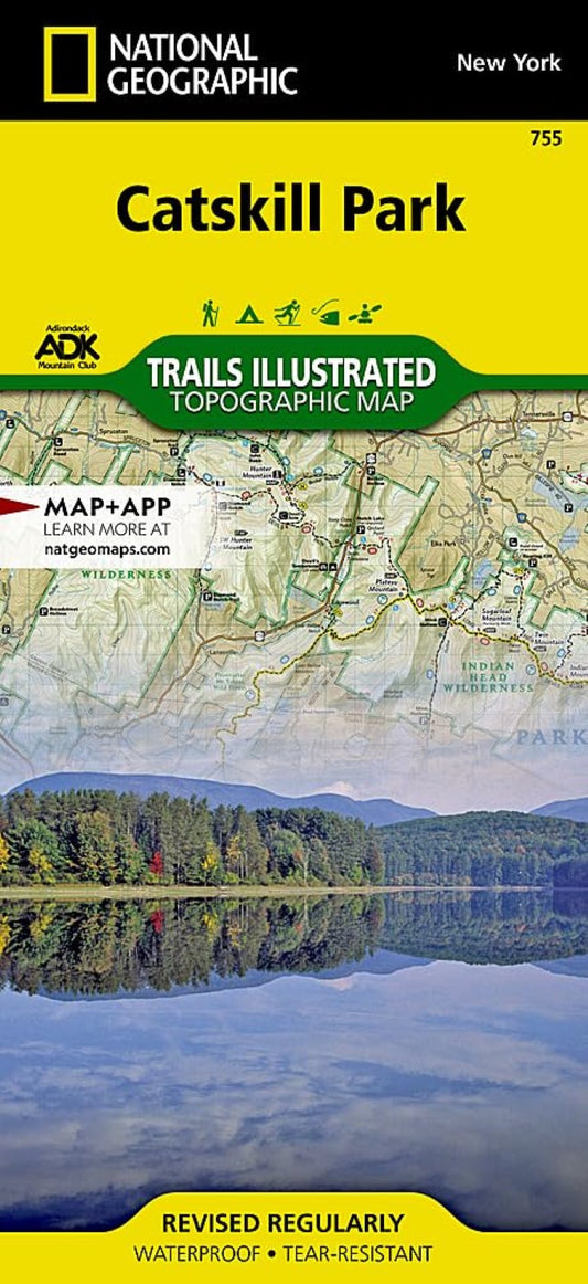 Catskill Park, New York, Map 755