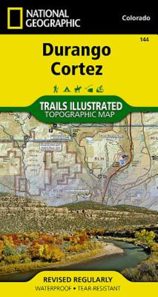 Durango : Cortez Trails Illustrated Map