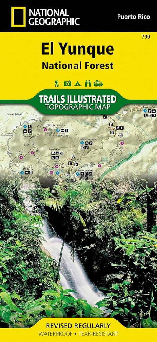 El Yunque National Forest  Map 790