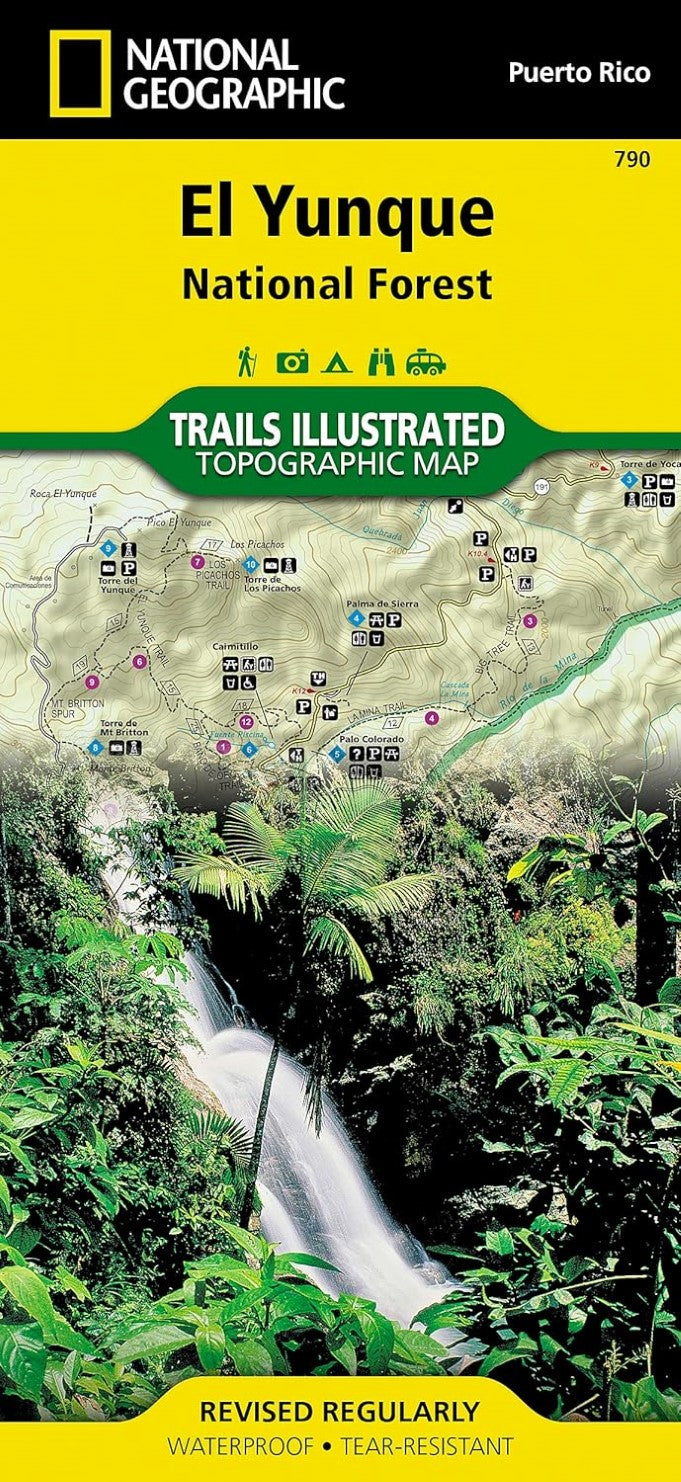 El Yunque National Forest  Map 790
